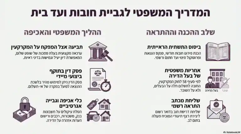 אינפוגרפיקה מציגה טקסט בעברית על רקע אפור בהיר יחד עם אייקונים גרפיים קטנים.